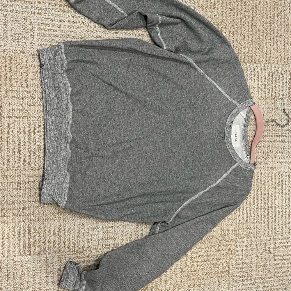 The Great College Sweatshirt Varsity Grey 2